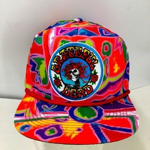 Vtg 90s Grateful Dead Retro San Sun SnapBack Hat
